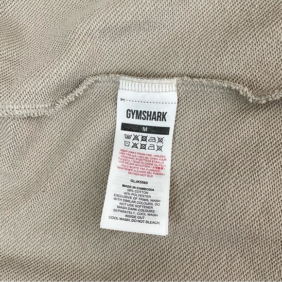 Gymshark Whitney Simmons V3 Oversized Robe Open Cardigan Tan Medium - Picture 15 of 16